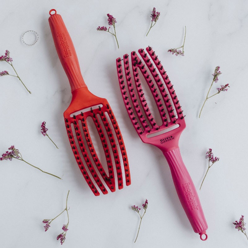 Olivia Garden Fingerbrush Hot Pink L'Amour Edition